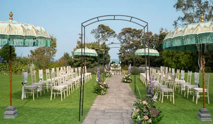 outside garden wedding venue northern ireland